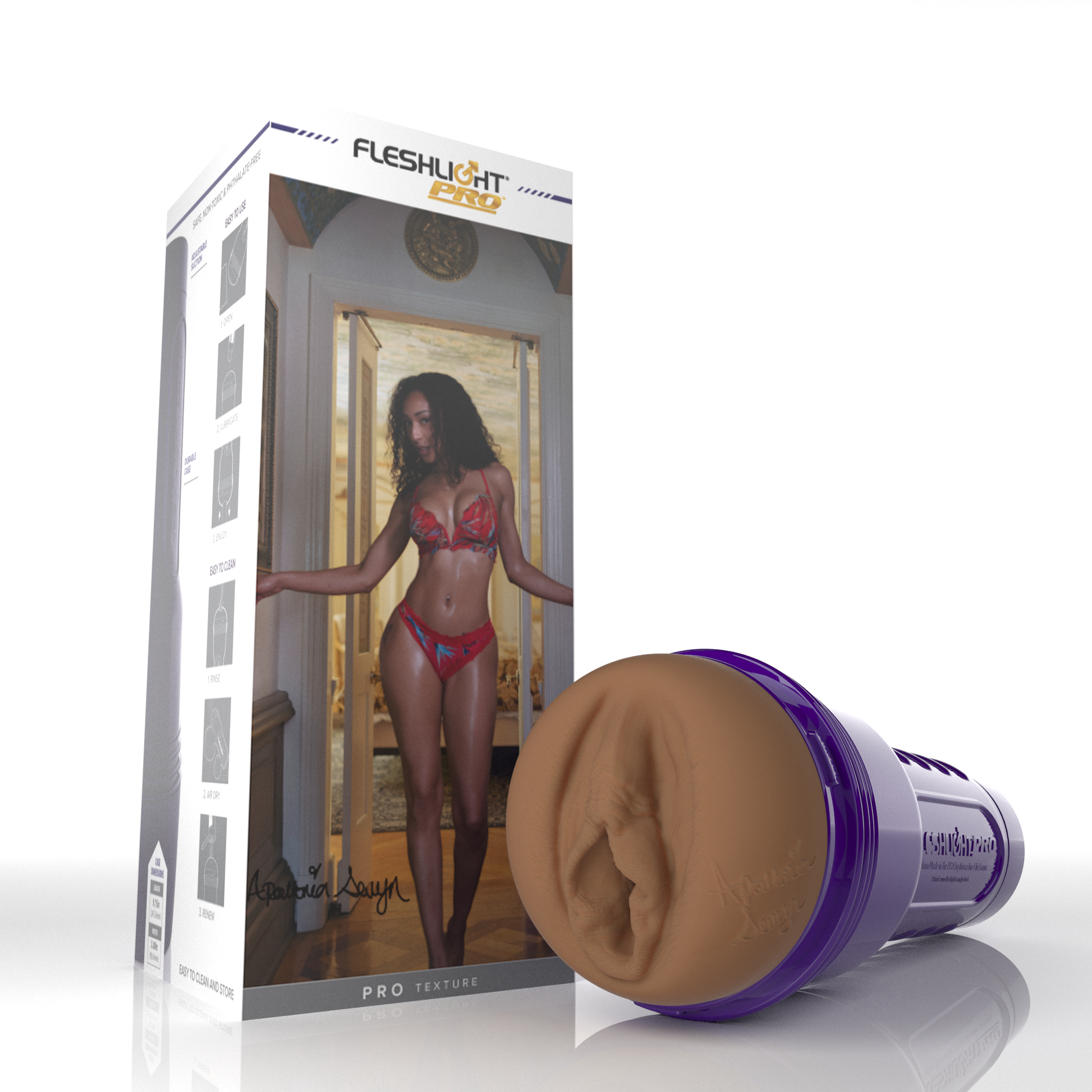 Apollonia Sevyn Kissable Cream Canal Fleshlight Allure Fleshlight