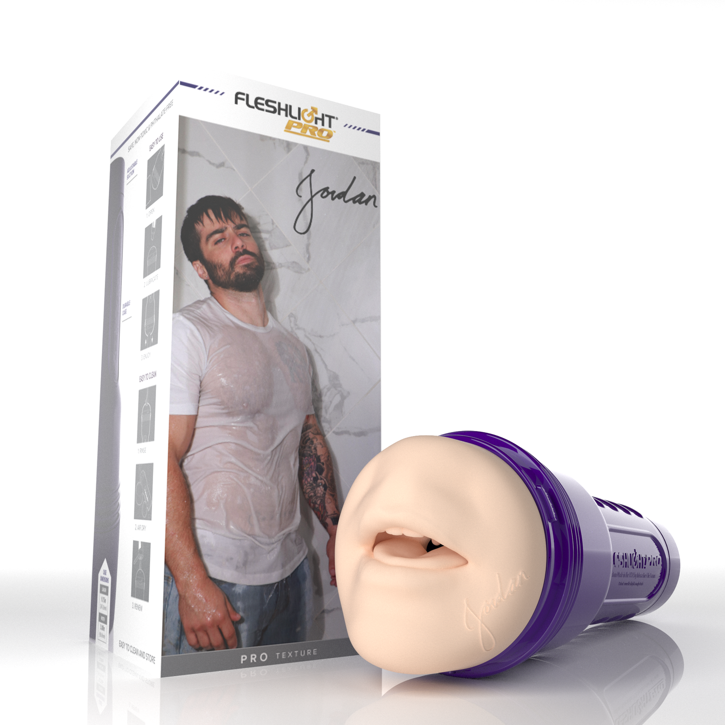 Brandt's Boy Jordan Fleshlight Allure 150 With CaseFleshlight