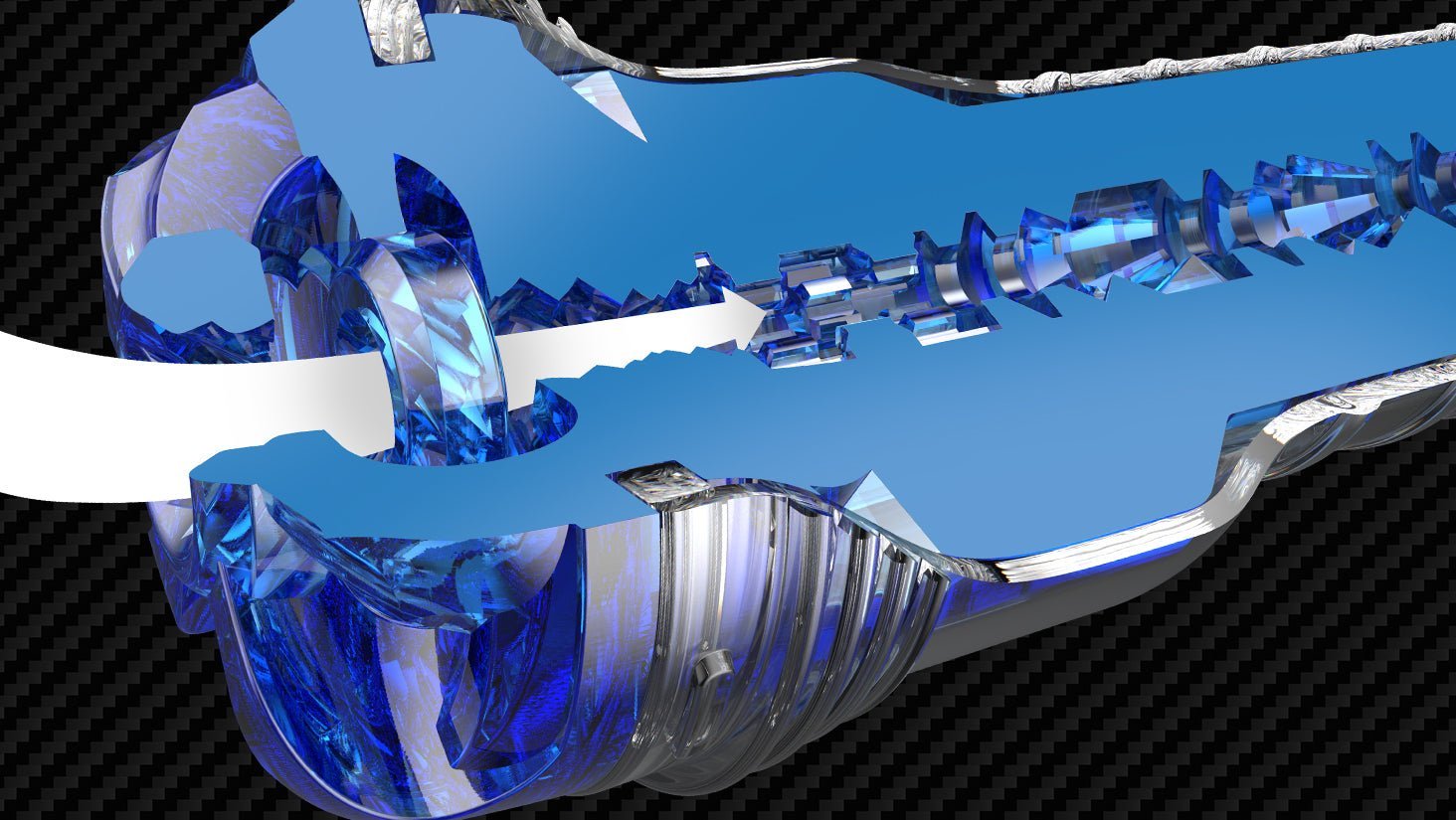 Masturbators Turbo Throttle (Blue Ice)